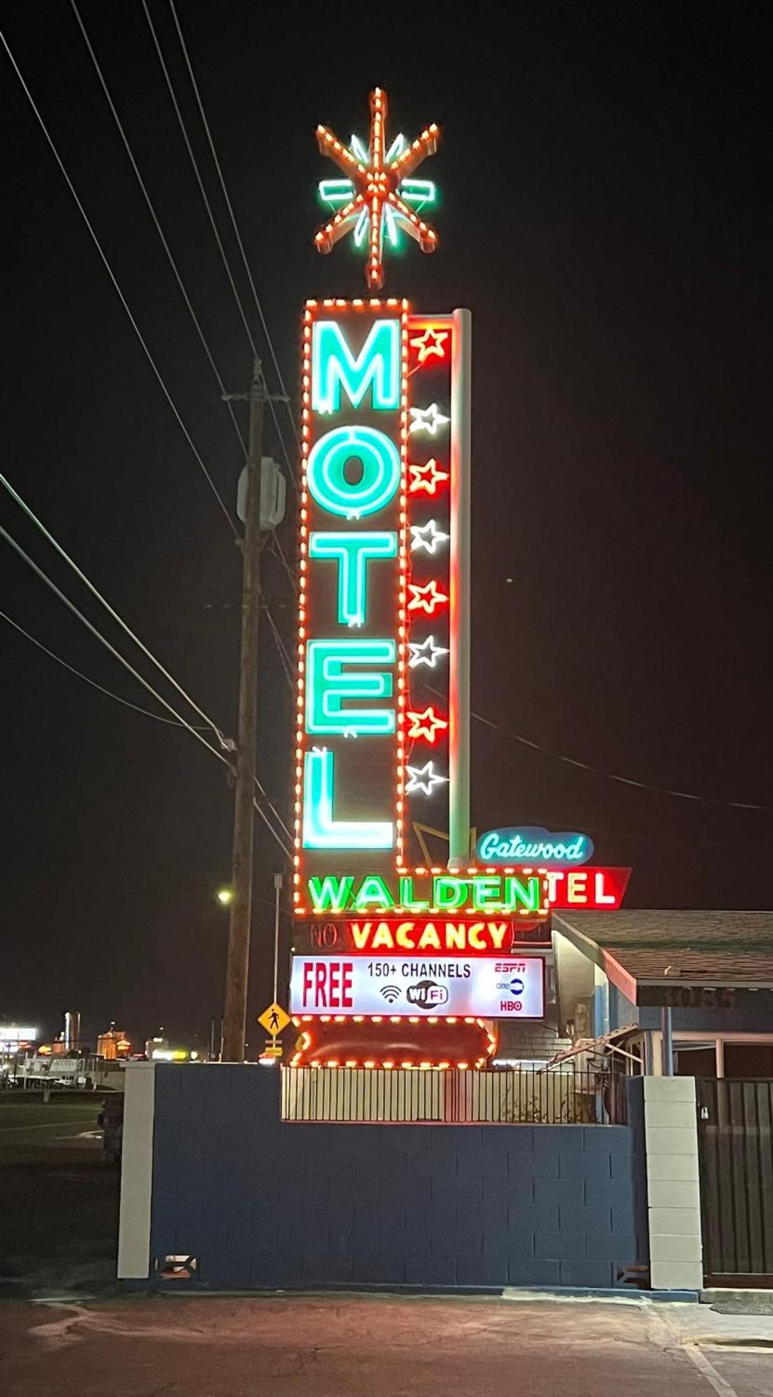 Walden Motel Las Vegas Exteriör bild
