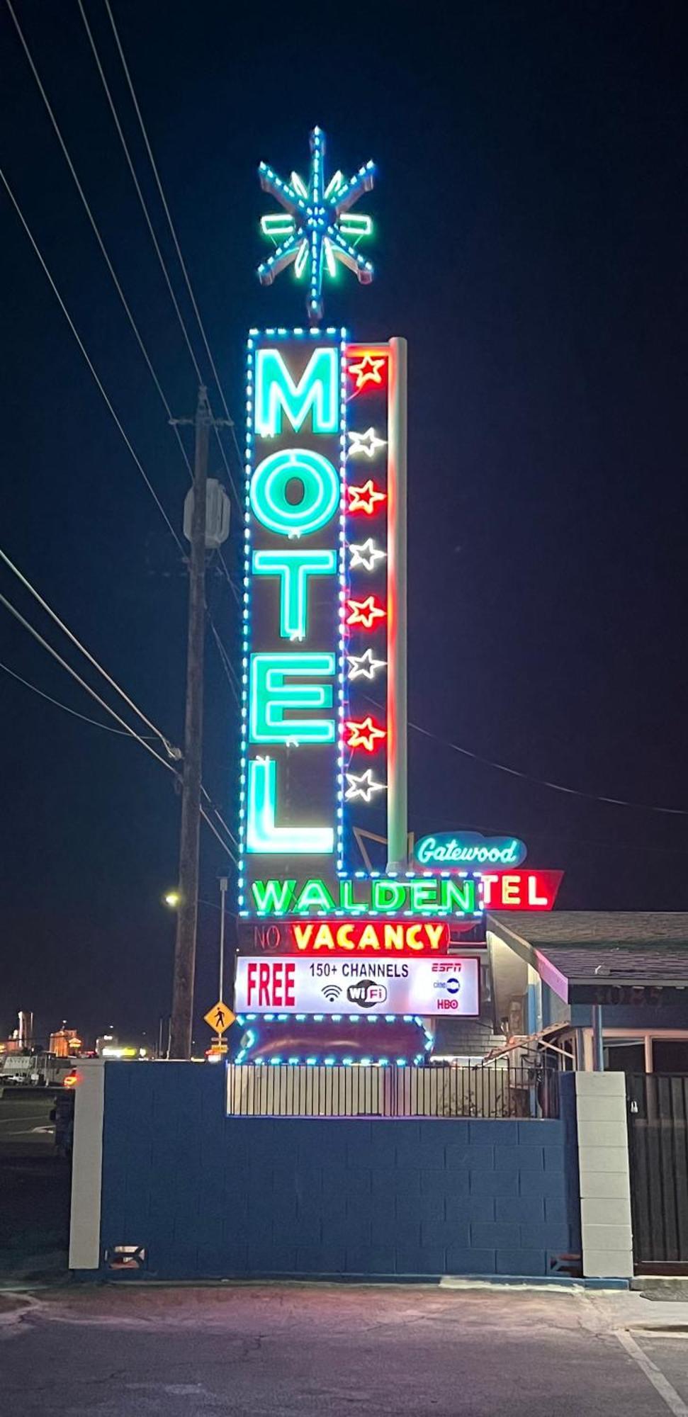 Walden Motel Las Vegas Exteriör bild